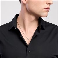 Collana Mabina Uomo Punto di vista in Argento Zircone 553572 - 553572